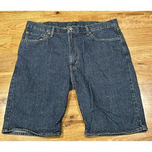 Levi Strauss 505 Blue Denim Jeans Shorts  Mens Size 40